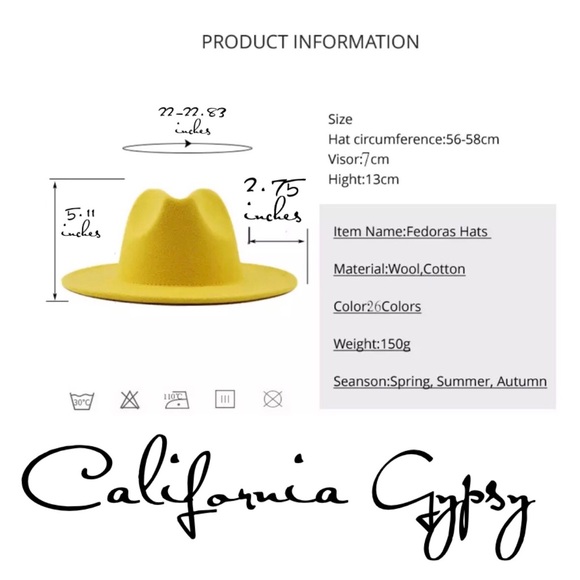 Rancher Boho Fedora Hat - Picture 3 of 3